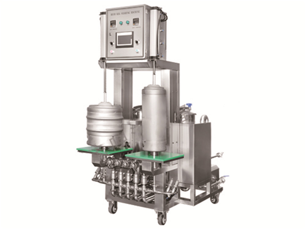 雙工位自動啤酒桶清洗機(jī)